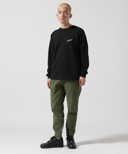 &DEPOT限定 MILITARY MOTIF LONGSLEEVE T-SHIRT