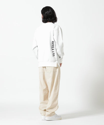 《&DEPOT限定》BONDING CREW NECK SWEAT