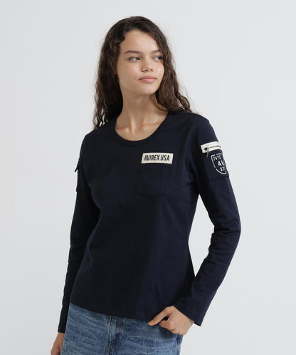 WOMAN FATIGUE L/S T-SHIRT