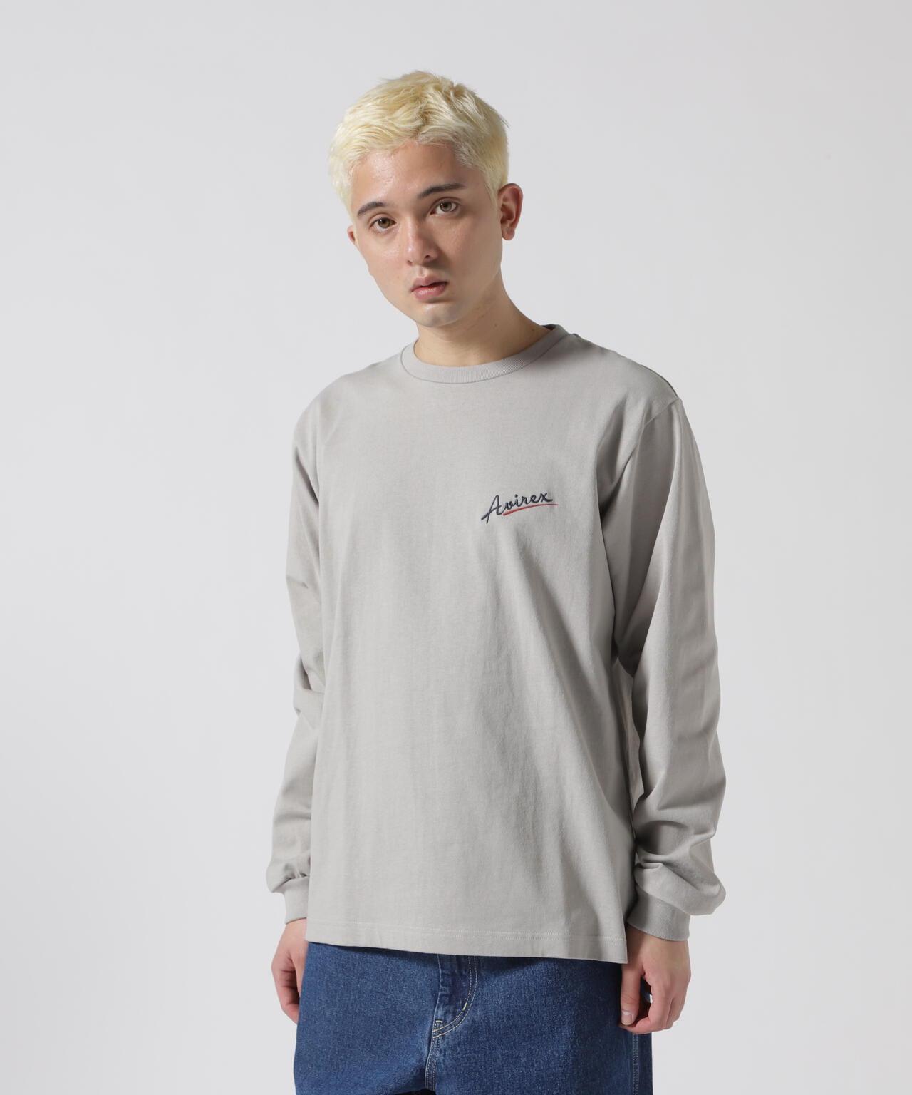 &DEPOT限定 MILITARY MOTIF LONGSLEEVE T-SHIRT