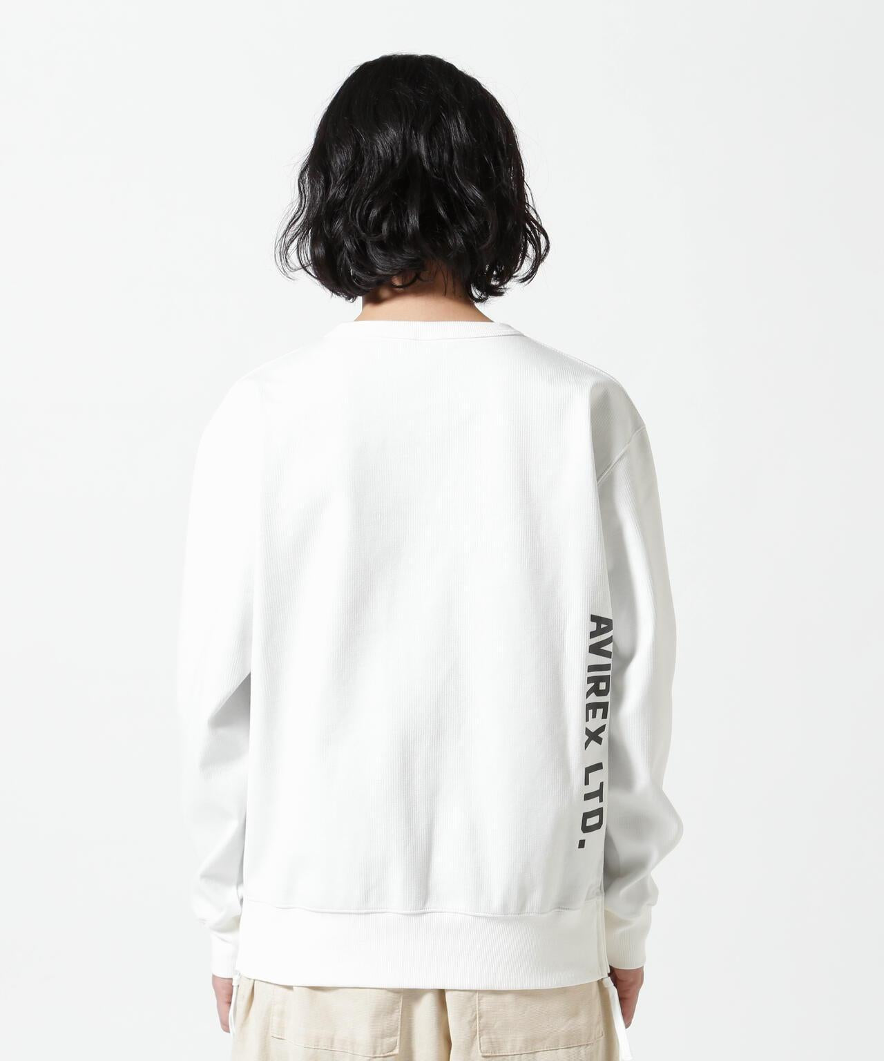 《&DEPOT限定》BONDING CREW NECK SWEAT