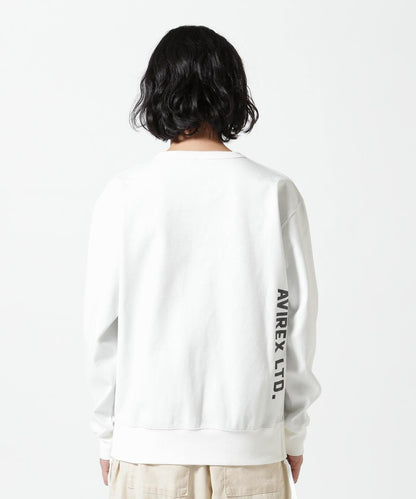《&DEPOT限定》BONDING CREW NECK SWEAT