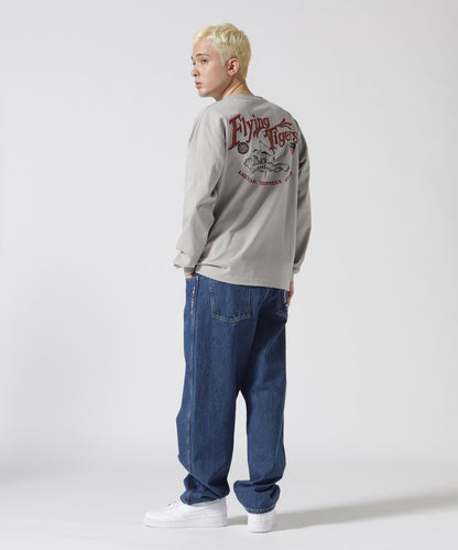 &DEPOT限定 MILITARY MOTIF LONGSLEEVE T-SHIRT