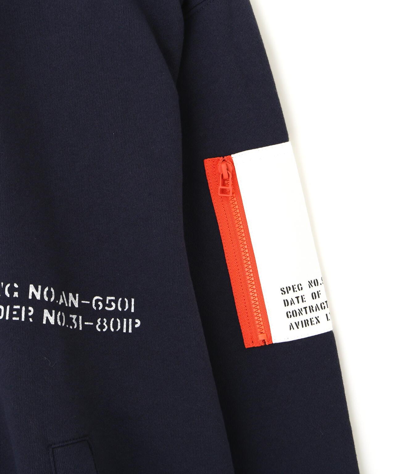 &DEPOT限定 REMODEL DESIGN STAND ZIP SWEAT