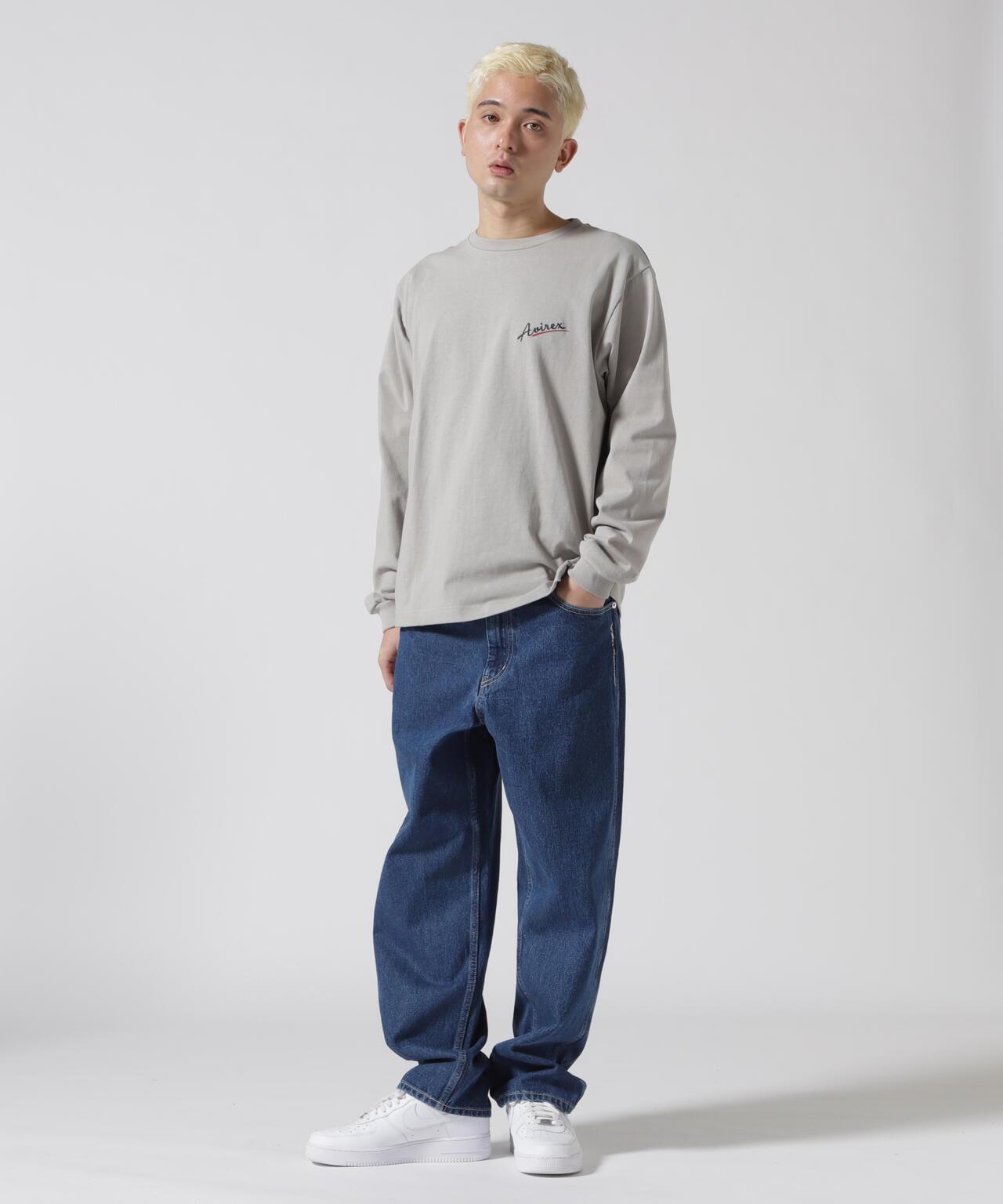 &DEPOT限定 MILITARY MOTIF LONGSLEEVE T-SHIRT