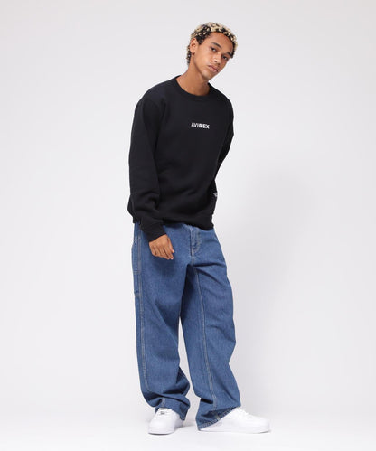 &DEPOT限定 LOGO CREW SWEAT