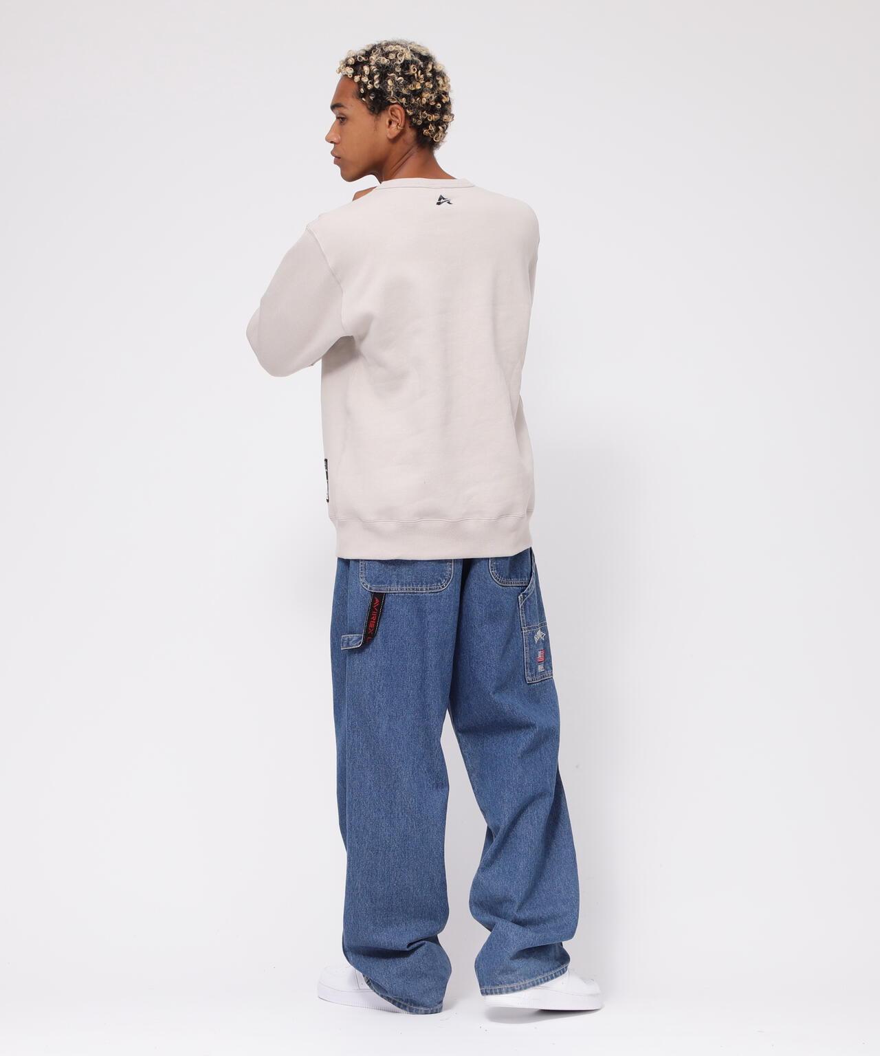 &DEPOT限定 LOGO CREW SWEAT