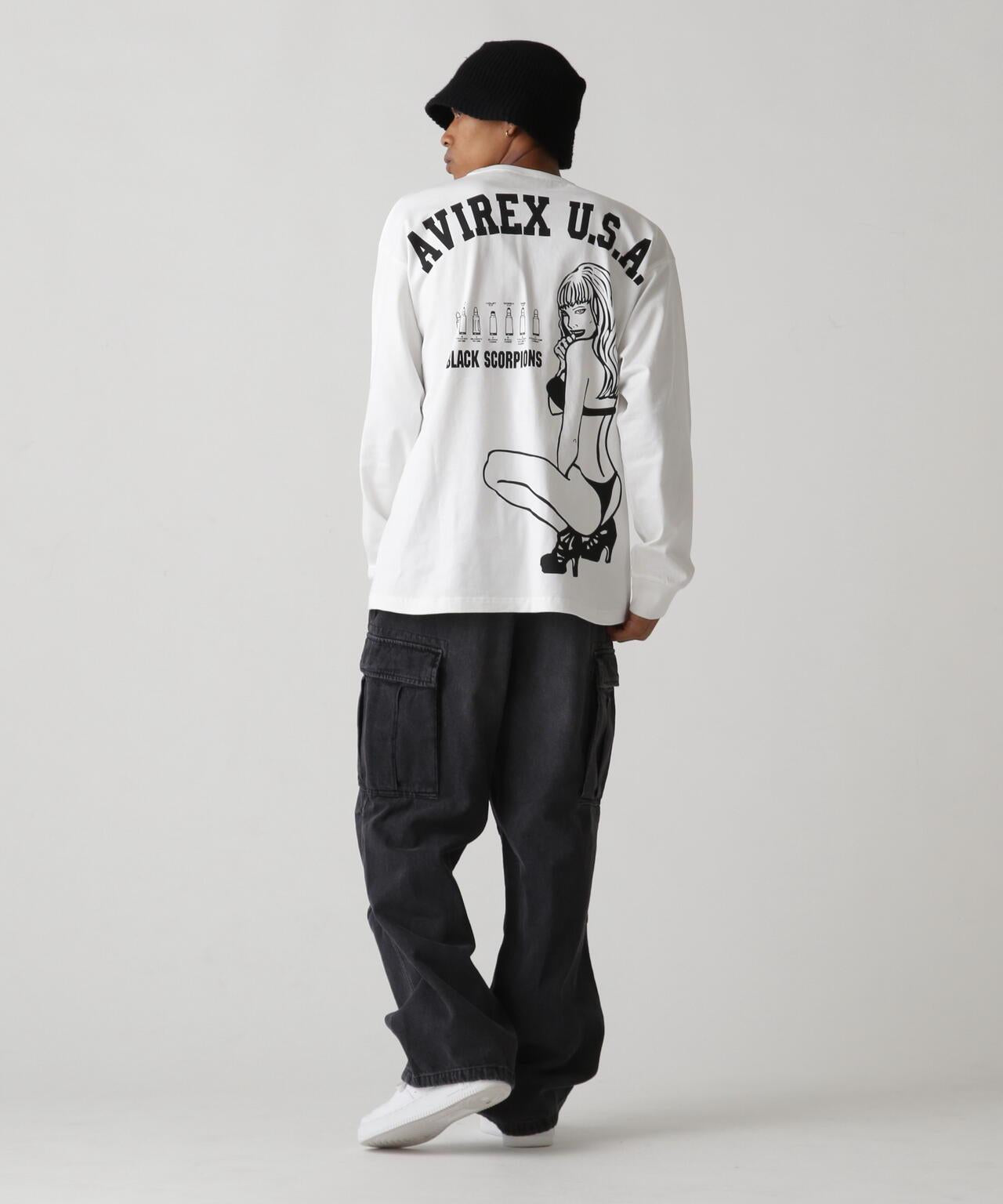 BLACK SCORPIONS LONGSLEEVE T-SHIRT