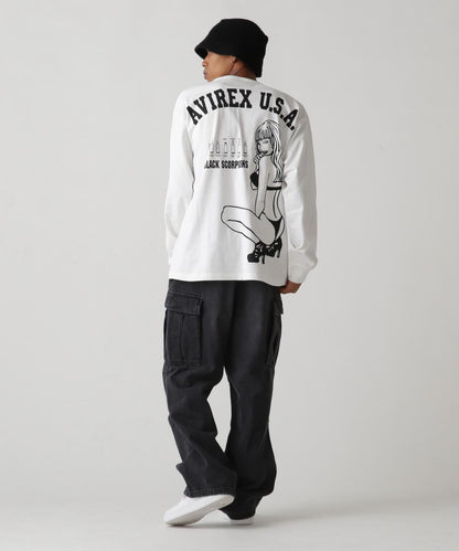 BLACK SCORPIONS LONGSLEEVE T-SHIRT
