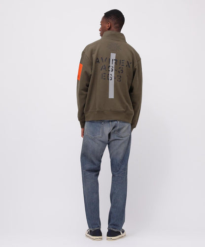 &DEPOT限定 REMODEL DESIGN STAND ZIP SWEAT