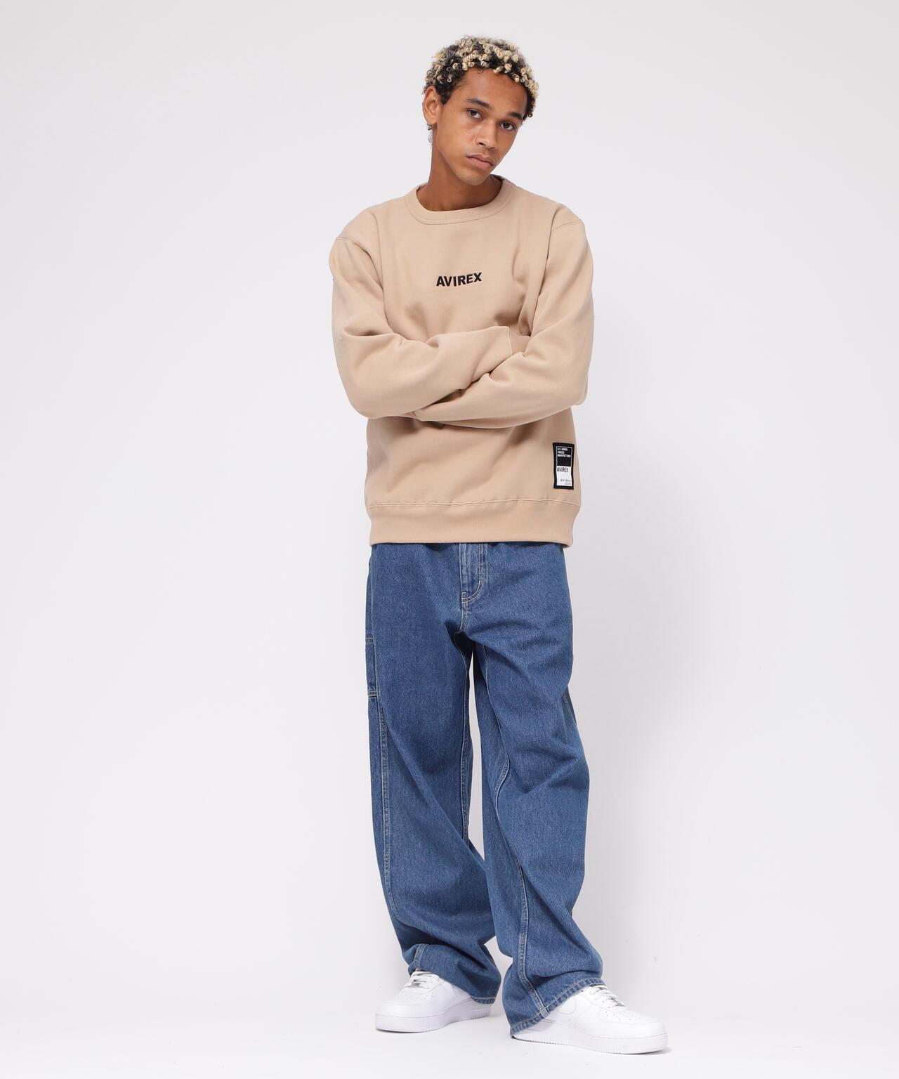 &DEPOT限定 LOGO CREW SWEAT