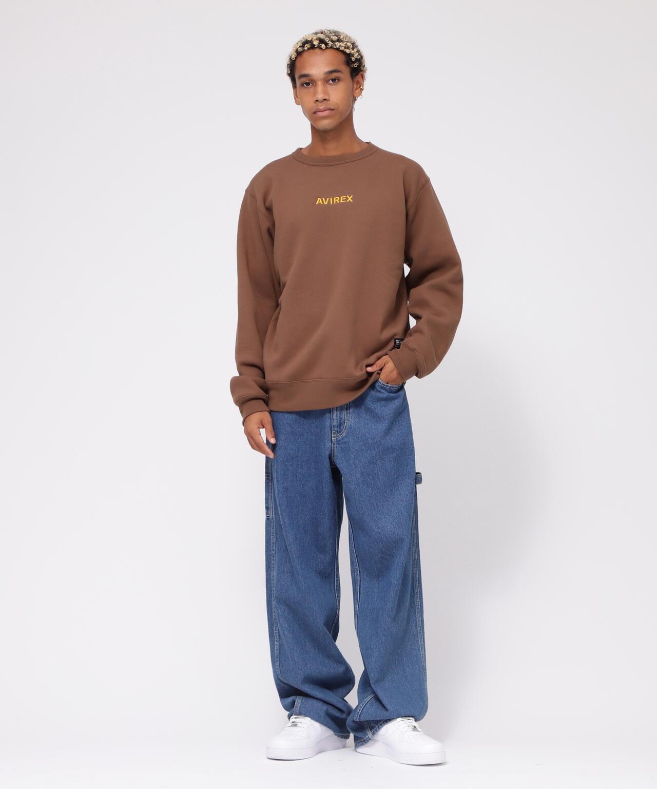 &DEPOT限定 LOGO CREW SWEAT