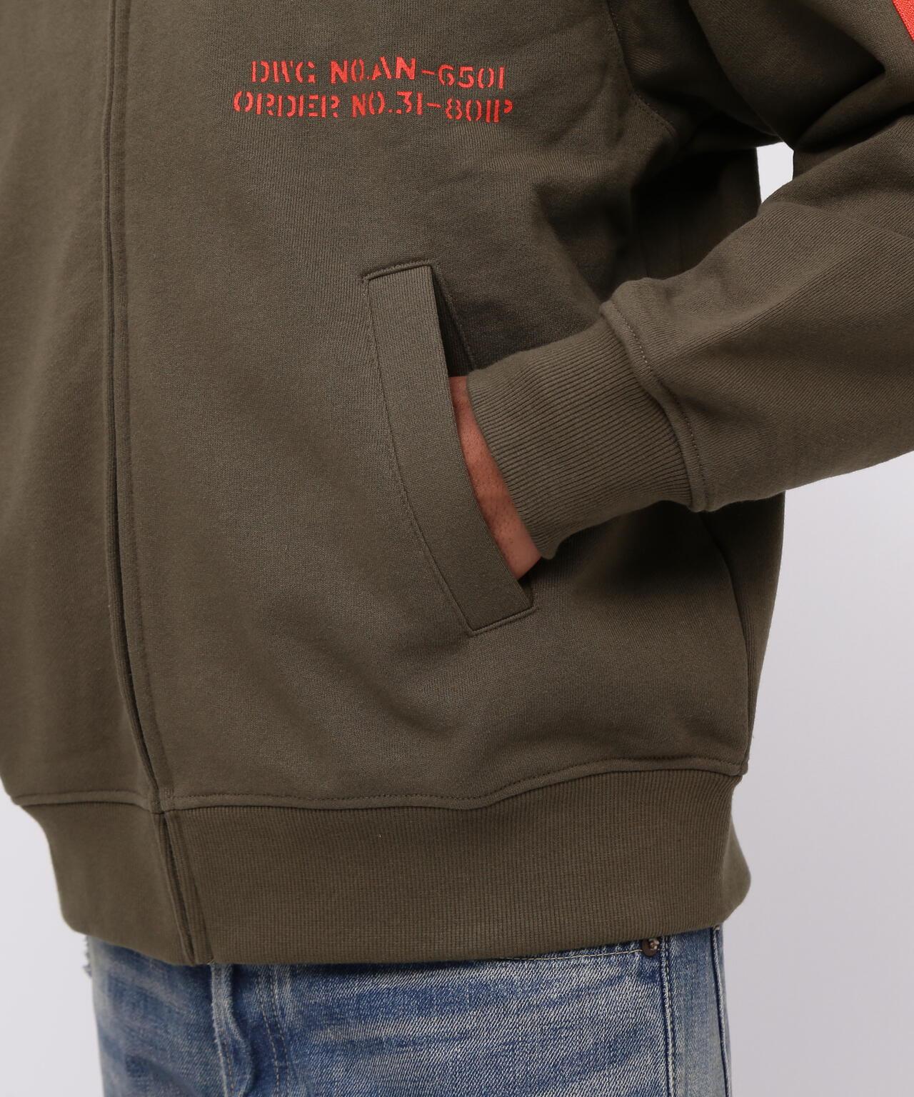 &DEPOT限定 REMODEL DESIGN STAND ZIP SWEAT
