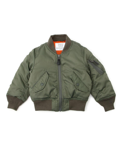 KID'S/キッズ MA-1 LOGO 飛行夾克
