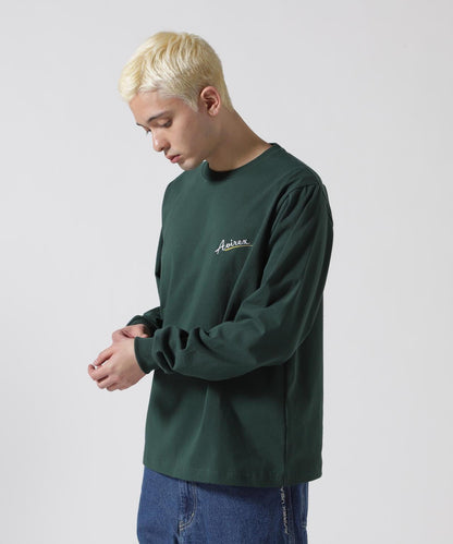 &DEPOT限定 MILITARY MOTIF LONGSLEEVE T-SHIRT