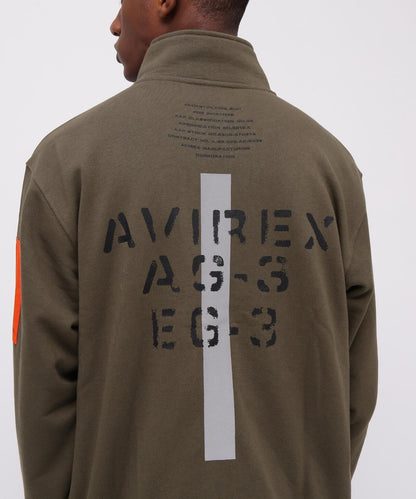 &DEPOT限定 REMODEL DESIGN STAND ZIP SWEAT