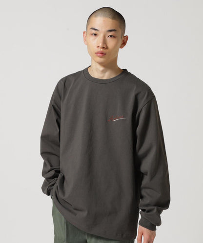 &DEPOT限定 MILITARY MOTIF LONGSLEEVE T-SHIRT