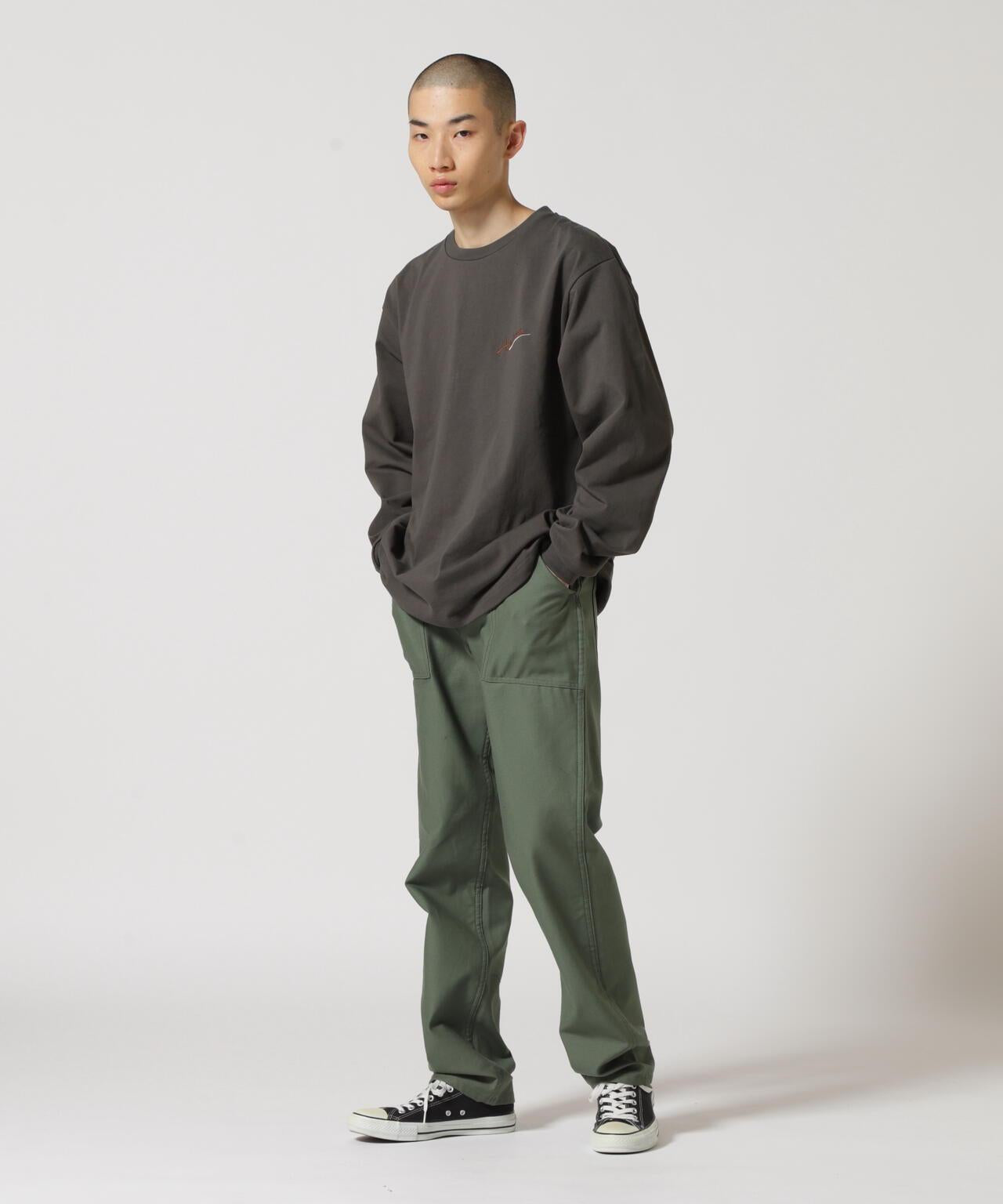 &DEPOT限定 MILITARY MOTIF LONGSLEEVE T-SHIRT