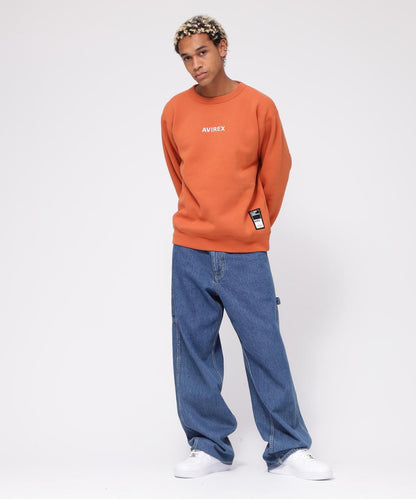&DEPOT限定 LOGO CREW SWEAT