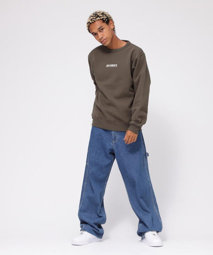&DEPOT限定 LOGO CREW SWEAT