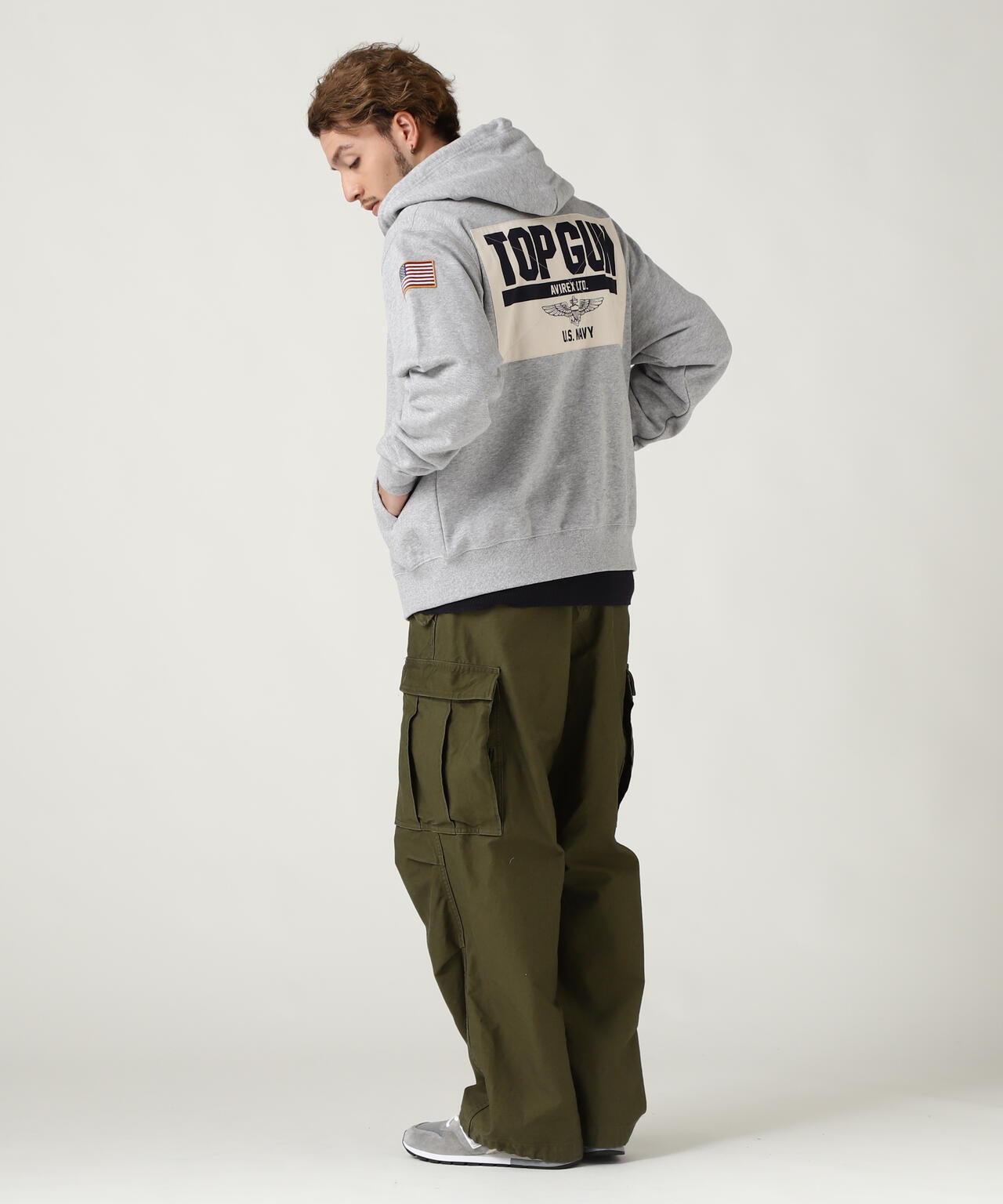 LONG SLEEVE ZIP PARKA DUST DEVILS