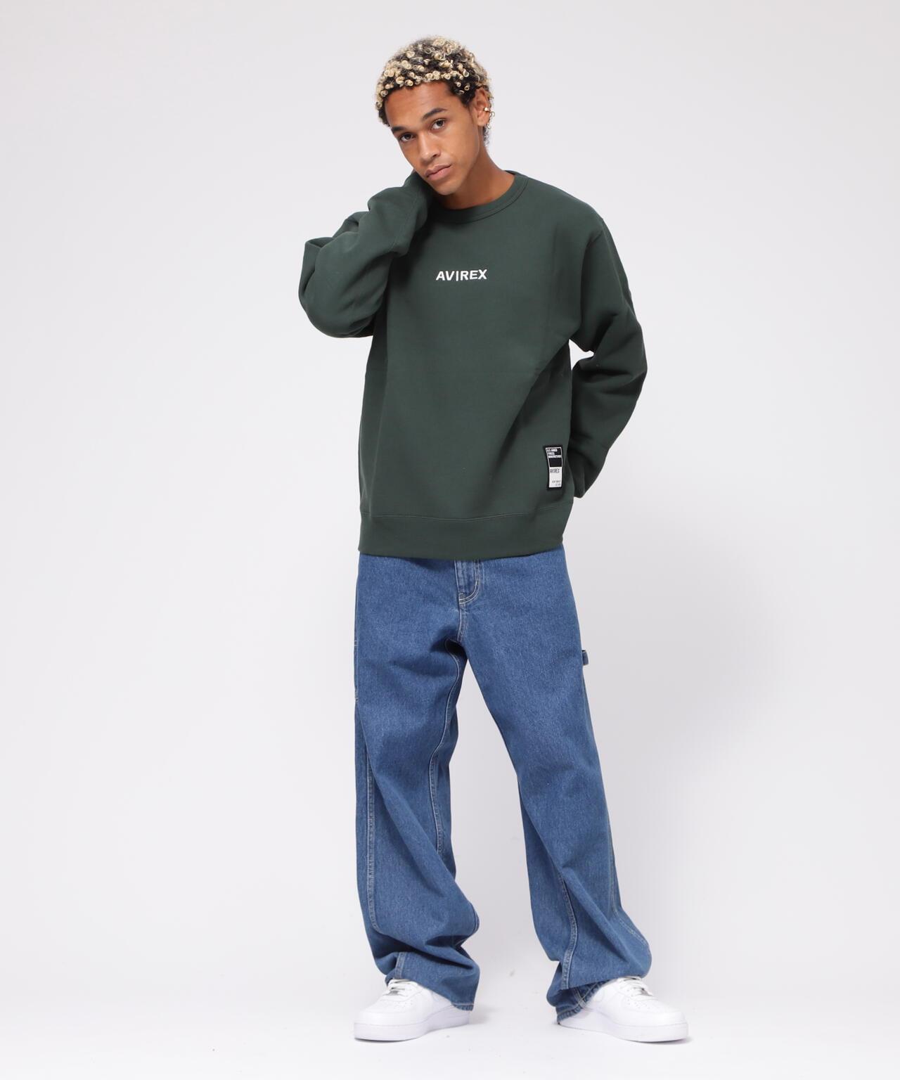 &DEPOT限定 LOGO CREW SWEAT