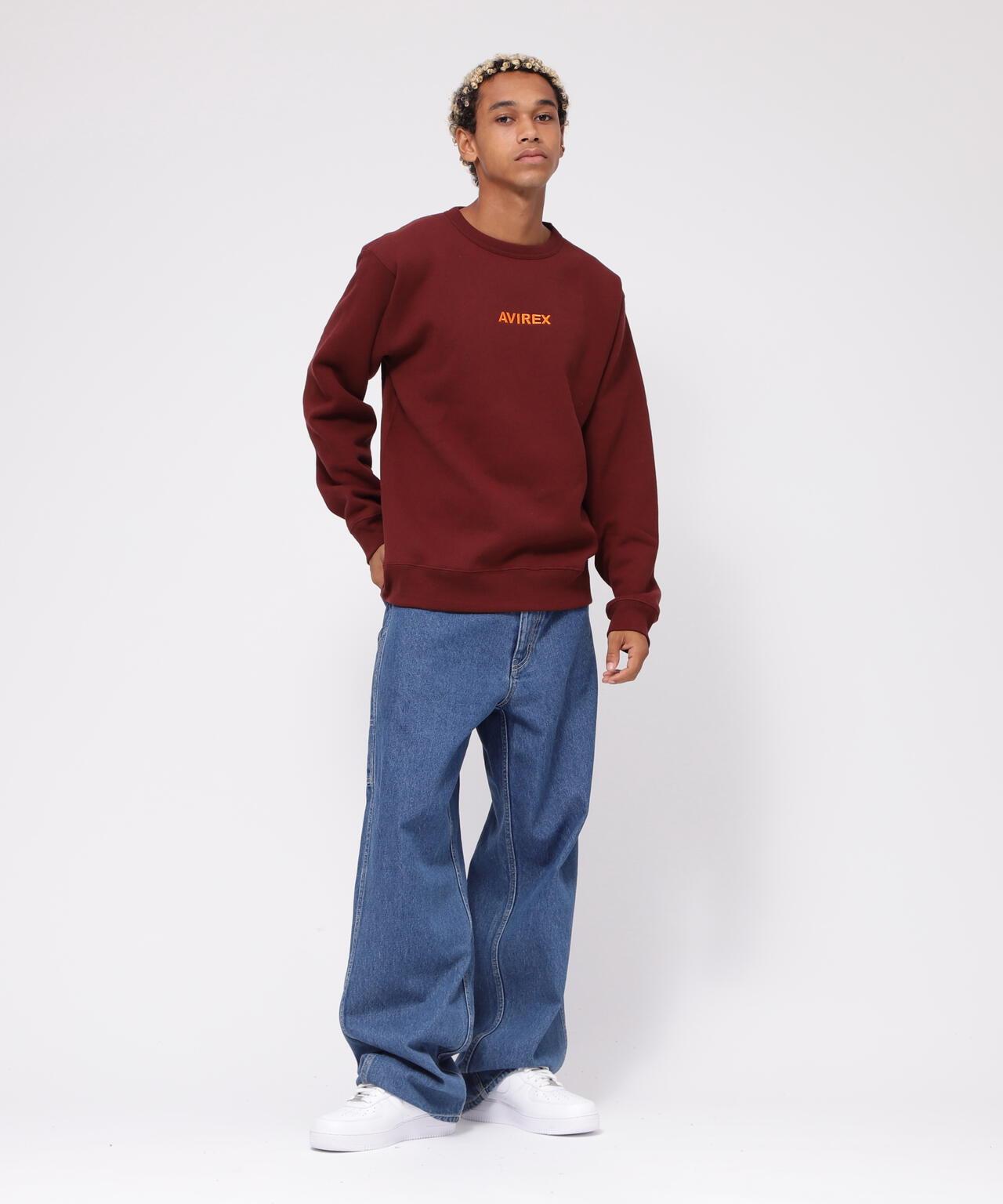 &DEPOT限定 LOGO CREW SWEAT
