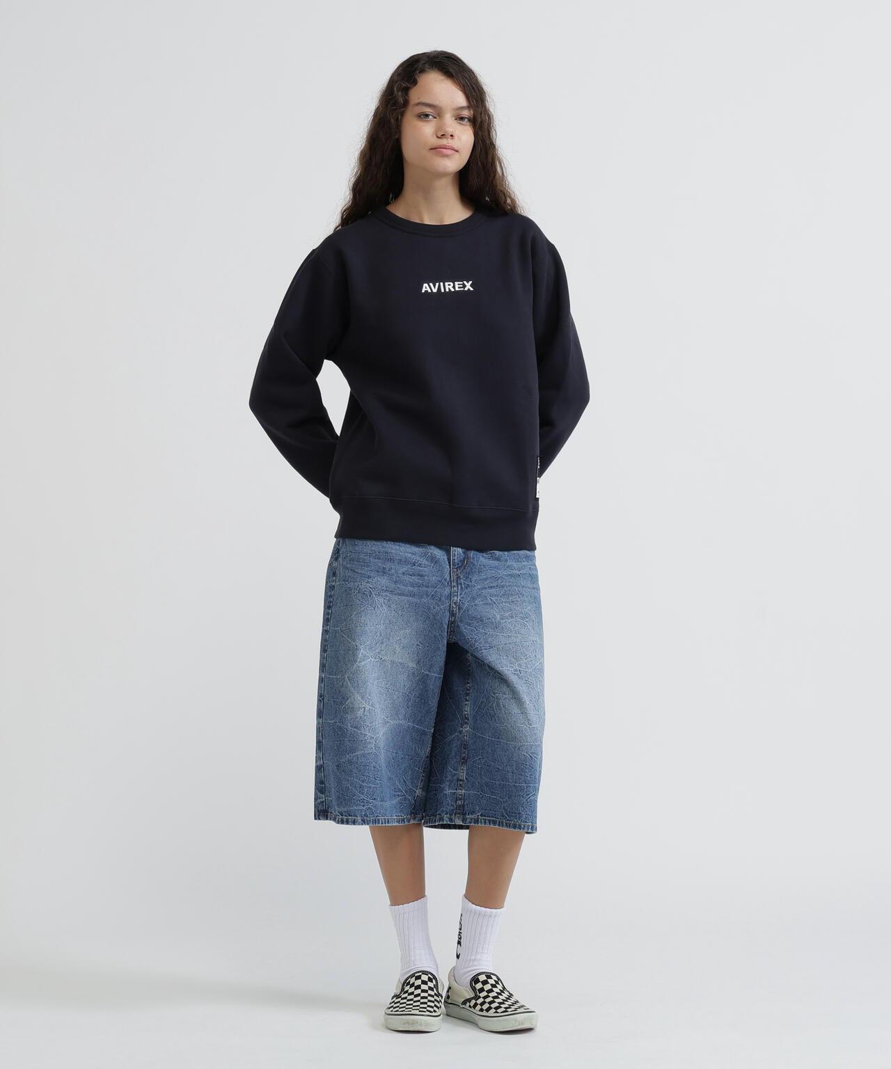 &DEPOT限定 LOGO CREW SWEAT