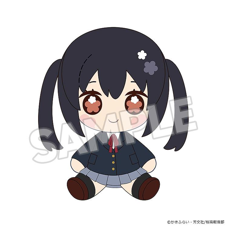 けいおん!_Huggy Doll 中野梓 玩偶