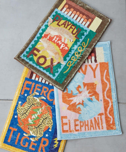 animal Matchbox floormat 地墊