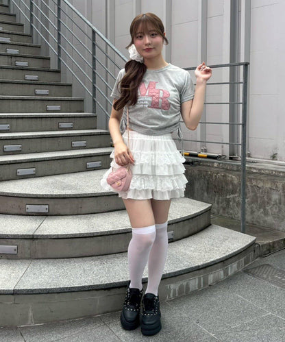 【continuer】閃光迷你T恤