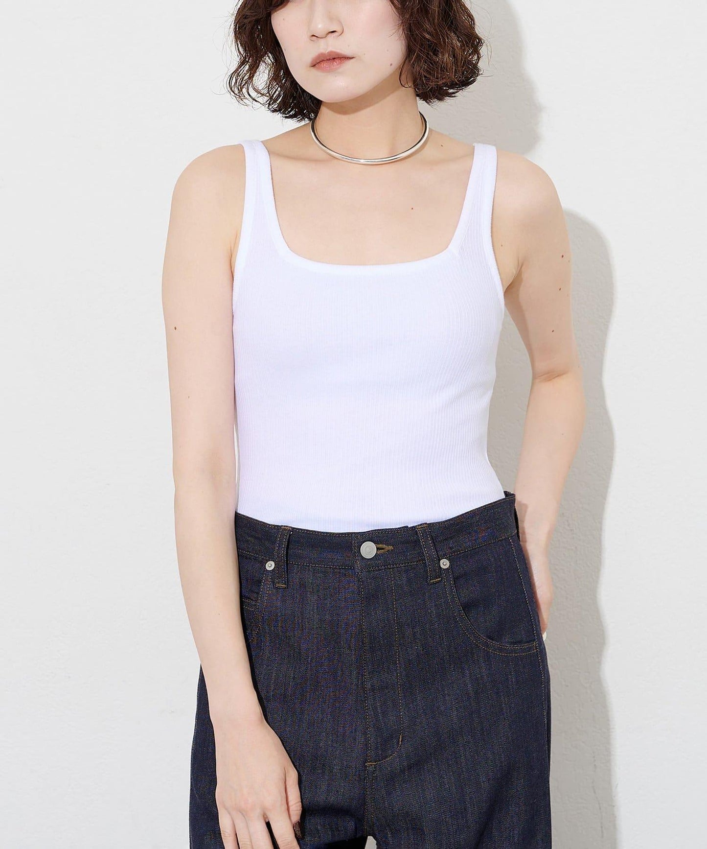 罩杯式羅紋背心