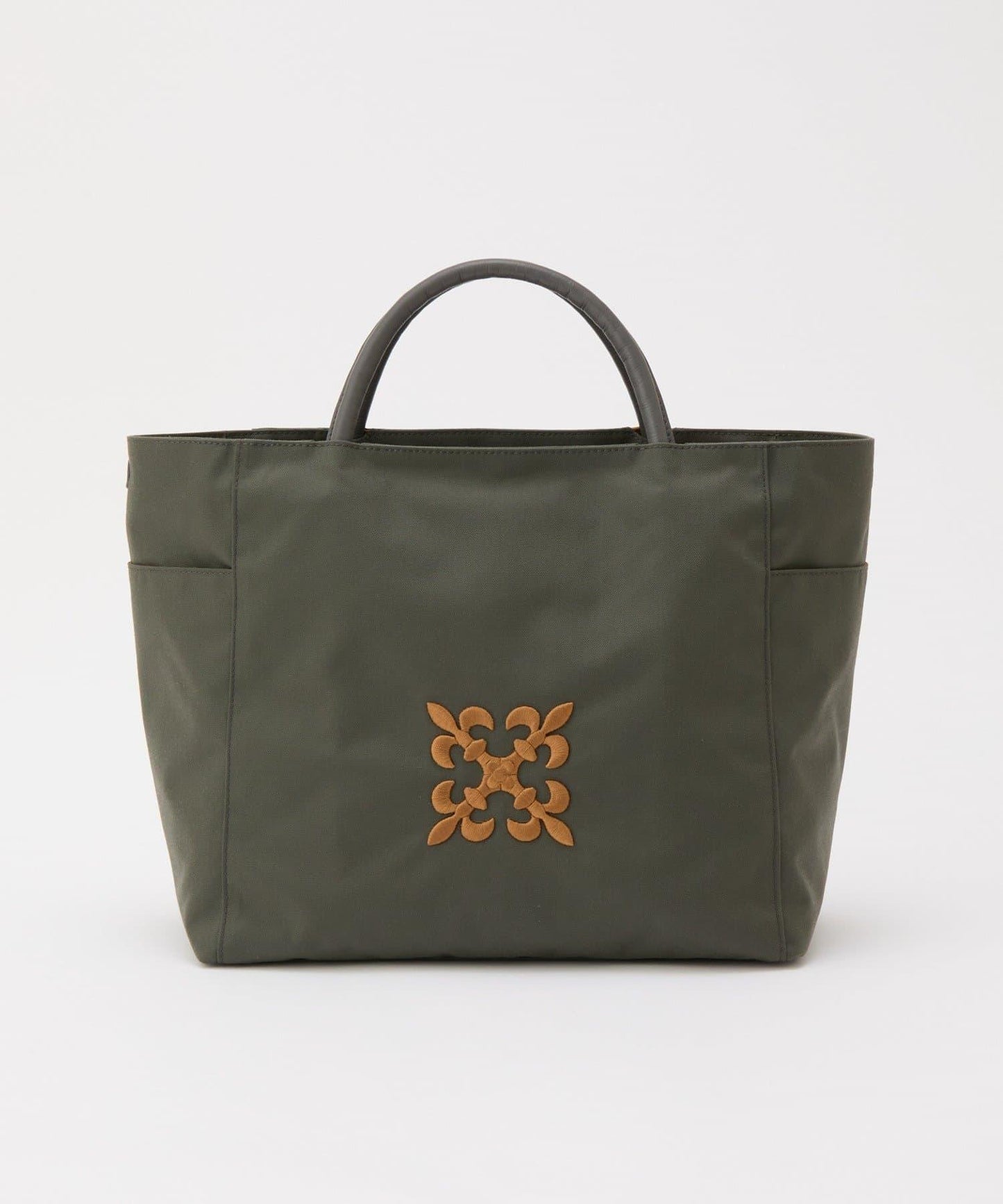 Monogram刺繡 CORDURA尼龍托特包