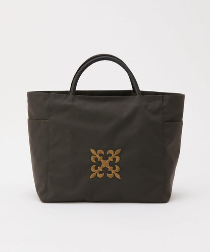 Monogram刺繡 CORDURA尼龍托特包