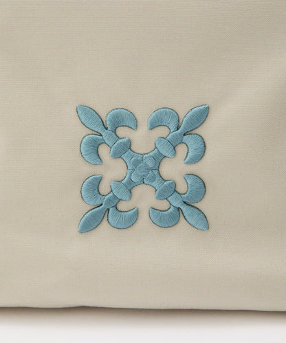 Monogram刺繡 CORDURA尼龍托特包