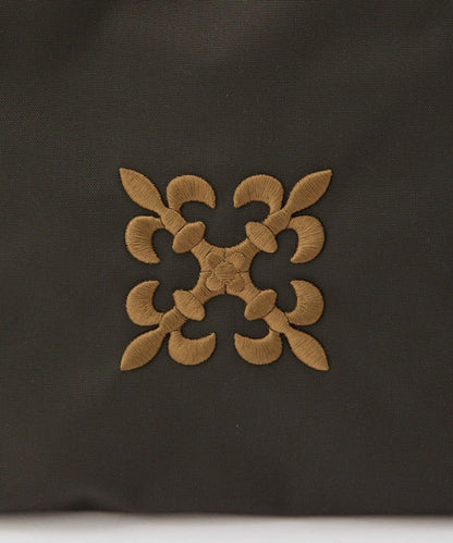 Monogram刺繡 CORDURA尼龍托特包