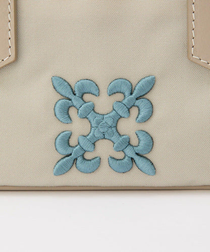 Monogram刺繡 CORDURA尼龍2WAY迷你單肩包