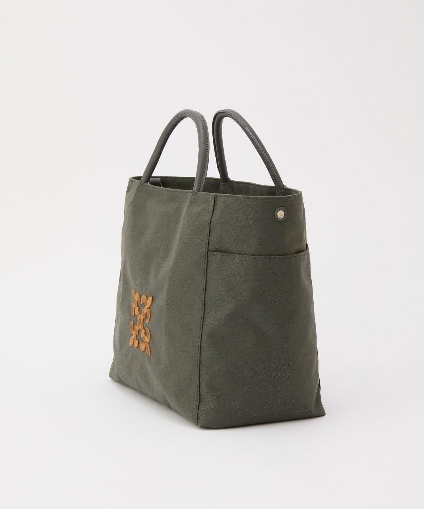Monogram刺繡 CORDURA尼龍托特包