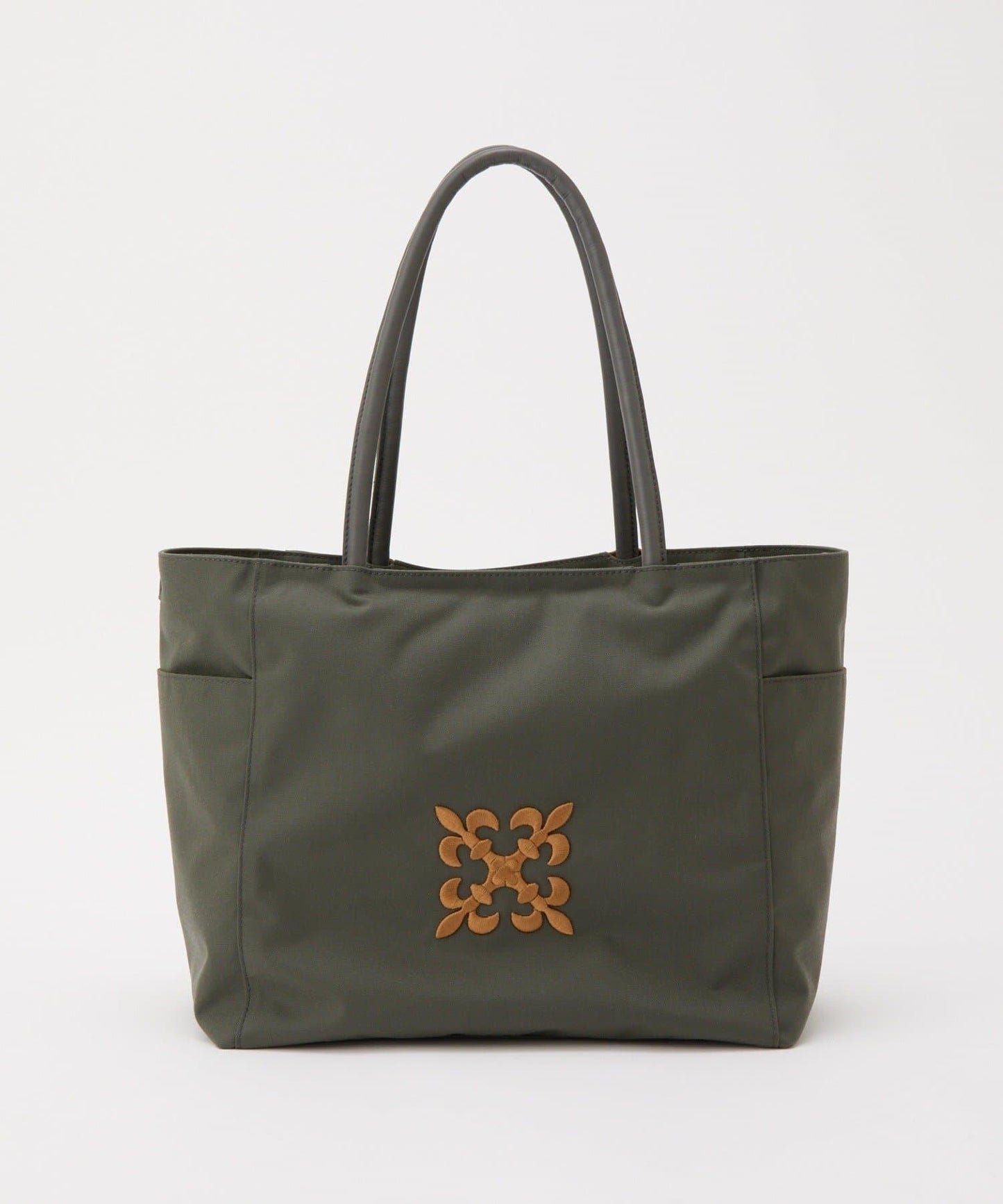Monogram刺繡 CORDURA尼龍托特包
