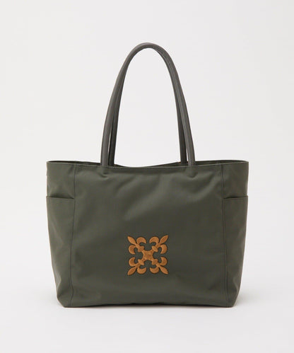Monogram刺繡 CORDURA尼龍托特包