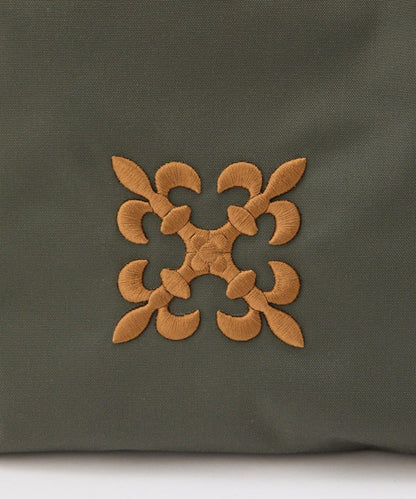 Monogram刺繡 CORDURA尼龍托特包
