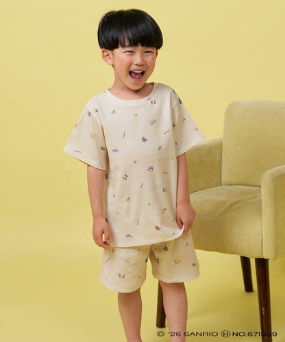 Kastane× はぴだんぶい 聯名款 兒童家居褲