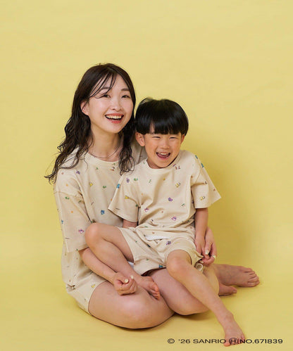 B Kastane× はぴだんぶい 居家服長褲