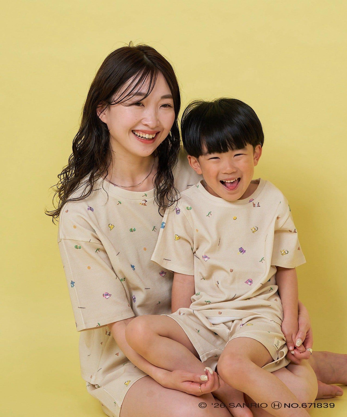 【B Kastane× はぴだんぶい】家居服TEE