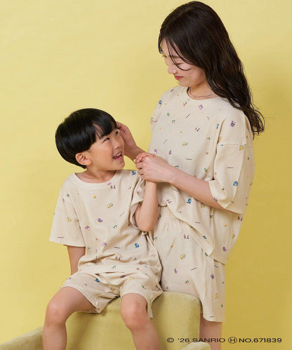 Kastane× はぴだんぶい 聯名款 兒童家居褲
