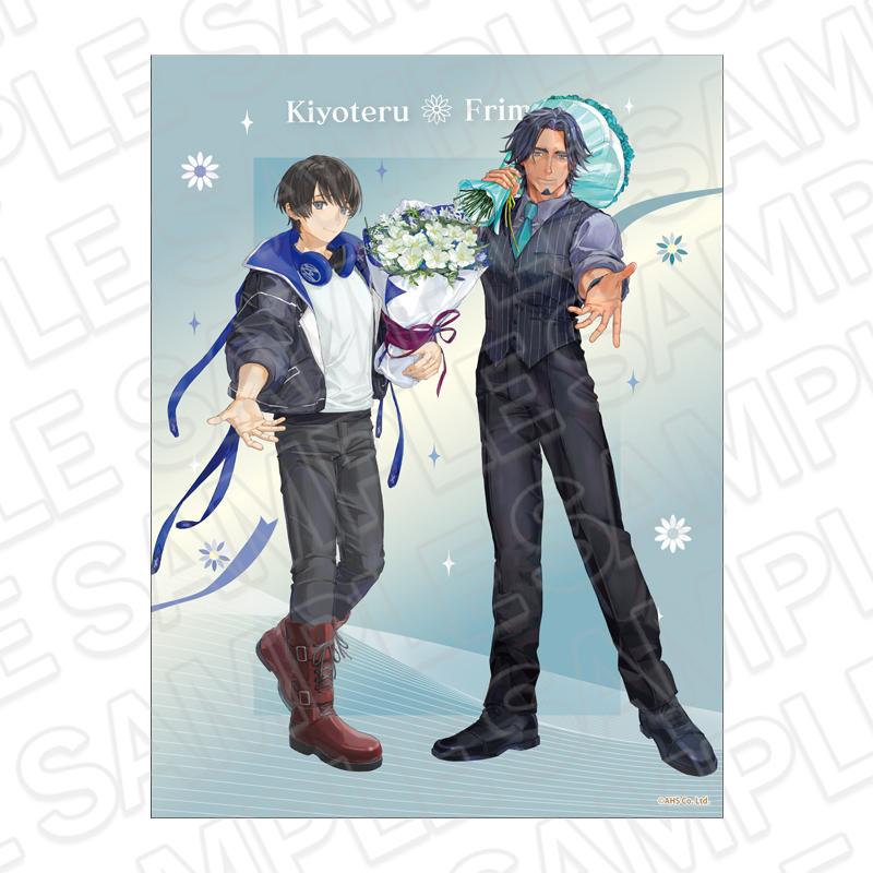 AHSキャラクターズ 冰山キヨテル&フリモメン flower ver. 帆布畫板