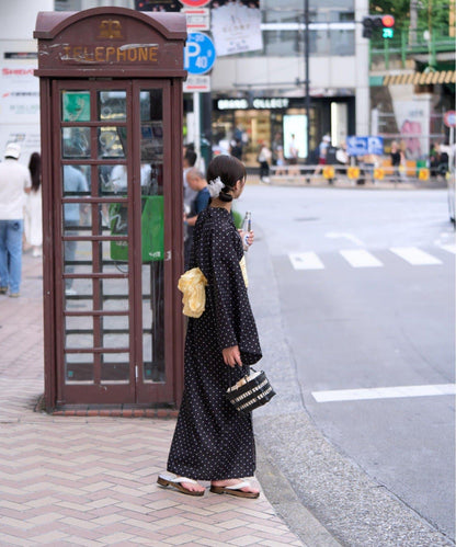 3件套組合花紋浴衣