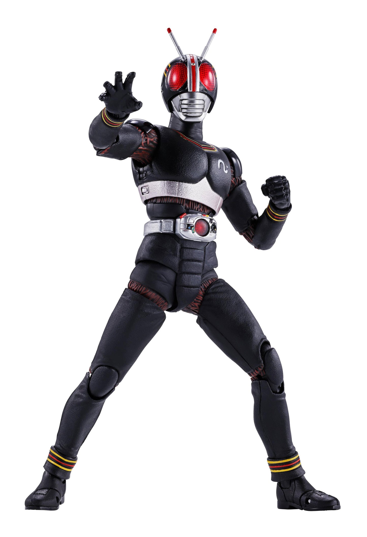 假面騎士 S.H.Figuarts（真骨彫製法） 仮面ライダーBLACK Kingstone《FLASH》Edition（初回限定臺座付屬）