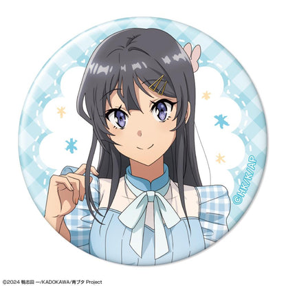 青春ブタ野郎シリーズ（青春豬頭少年系列） 隨機徽章（夏季格紋ver.）【全新繪製】 【整盒裝／12個入】