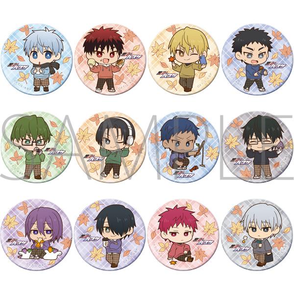 黑子的籃球_キャラバッジコレクション 【BOX／12個入り】